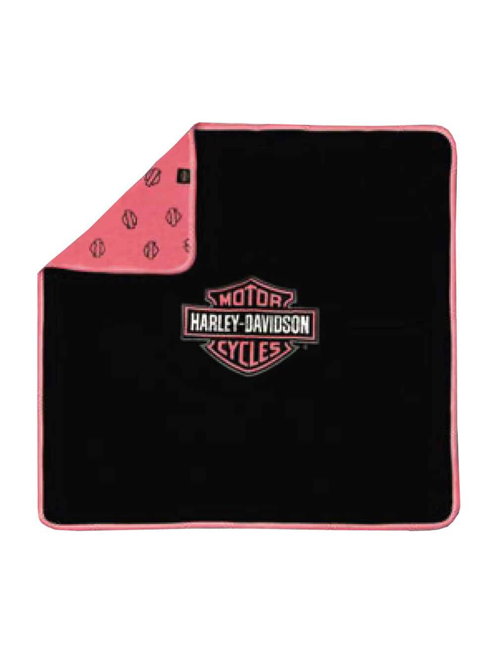 Harley-Davidson Baby Girls Princess Creeper Set 2 Pack Pink/White 3000557 