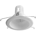 thumbnail image 2 of [6-Pack] PROCURU 5" White Baffle Metal Trim for Recessed Can Light (Replaces Halo 5001P) - Compatible with LED, Incandescent, CFL, Halogen Bulbs (White (6-Pack)), 2 of 10