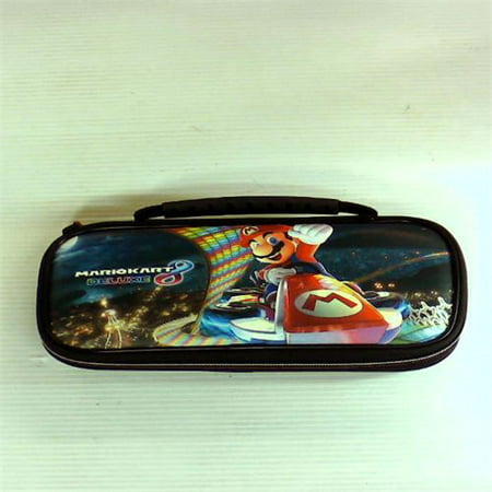 Refurbished Nintendo Switch Game Traveler Deluxe Travel Case- Mario Kart 8 Deluxe - Nintendo (Best Kart Mario Kart 8 Deluxe)