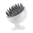 thumbnail image 3 of Cepillo del cuero cabelludo limpieza profunda compacta para húmedo y seco con cerdas suaves para el cabello ergonómico para la mujer de viaje, 3 of 9