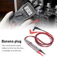 thumbnail image 4 of Kit De Pluma De Prueba De Enchufe Banana, Pluma De Prueba De Multímetro Flexible De 2 Piezas Conexión Firme Resistente Al Calor Para Automoción, 4 of 7