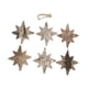 thumbnail image 2 of 6 piezas de adornos navideños de madera para fiestas, accesorios fotográficos para interiores Estrella octogonal, 2 of 9