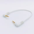 thumbnail image 4 of AOOOWER 20cm 3.5mm Male to Male Auditory Wire with Gold Plated Bent Connectors Quick, 4 of 10