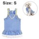 thumbnail image 2 of S Vestidos para perros Niña Ropa para mascotas Falda de princesa a cuadros Primavera Verano Tutu Vestidos de fiesta de cumpleaños de encaje, 2 of 5