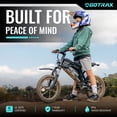 thumbnail image 6 of GOTRAX Fitz16 Electric Dirt Bike for Kids Ages 8+, 36V Battery,16-Mile Range, 16" Off-Road Tires, Dual Suspension,Red, 6 of 12