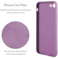 thumbnail image 4 of Case for iPhone 7 Plus iPhone 8 Plus, Slim Liquid Silicone Phone Case with 360 Rotatable Ring Holder Kickstand Fashion Hand Strap with Magnetic Car Mount Shockproof TPU Bumper Cover - Purple, 4 of 16