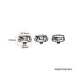 thumbnail image 4 of OULII 3Pcs Metal Saxophone Finger Buttons for Saxophone Accessories 1.6X1.6X0.93in, 4 of 4