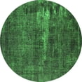 thumbnail image 1 of Ahgly Company Indoor Round Persian Green Bohemian Area Rugs, 6' Round, 1 of 4