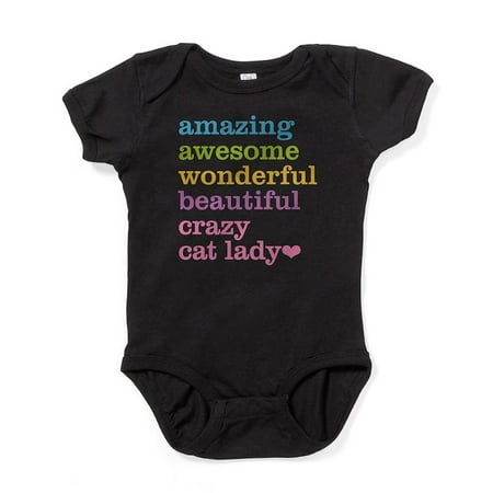 

CafePress - Crazy Cat Lady - Cute Infant Bodysuit Baby Romper - Size Newborn - 24 Months