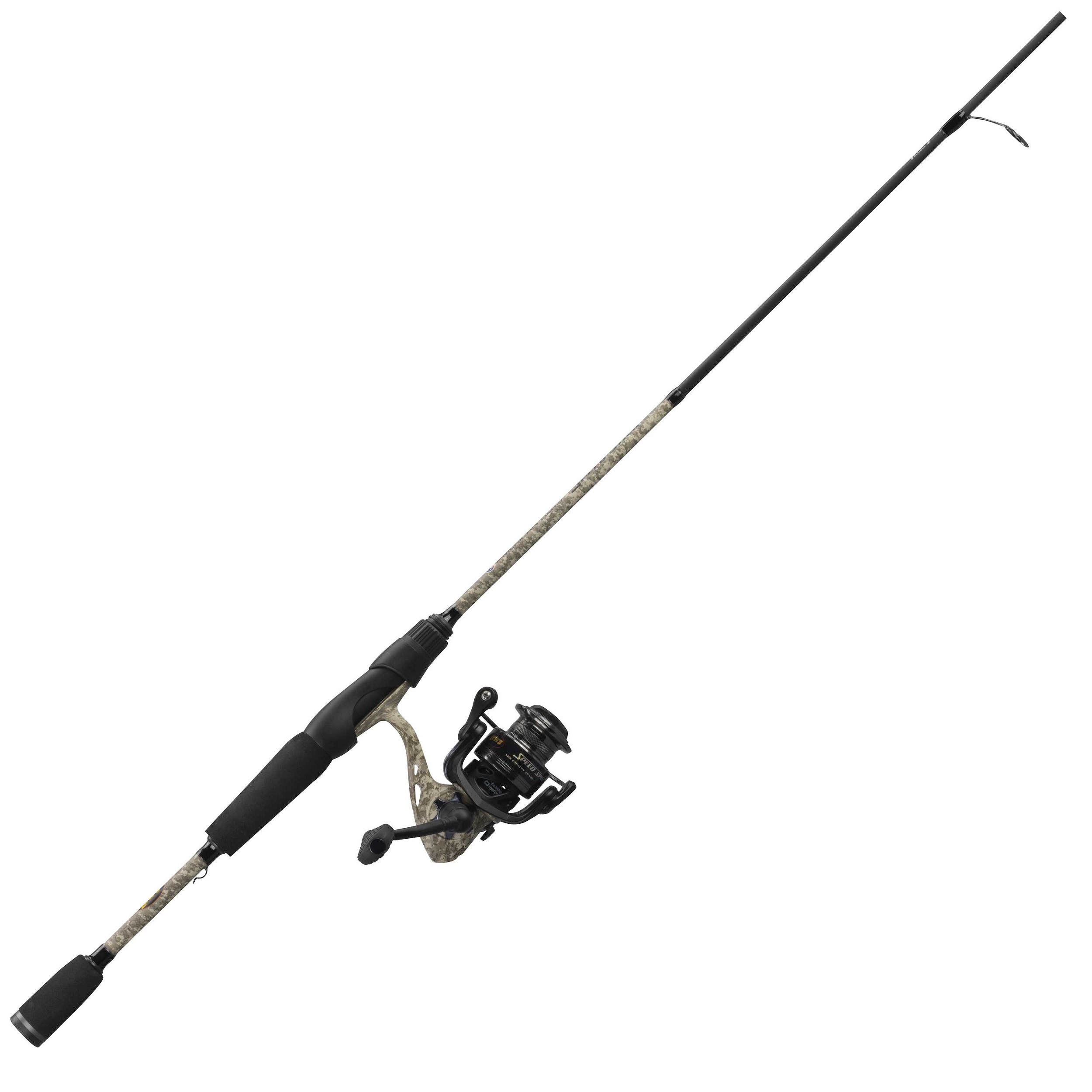 Lew's American Hero Camo 200 6.2:1 6'-2pc Med Spinning Rod and Reel Combo - image 4 of 8