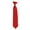 Red, variant on Solid Red Boy's 14" Clip On Tie Age 7 to 10 Years Old
