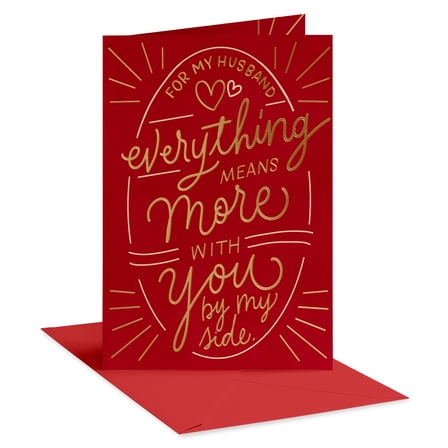 American Greetings Valentine's Day Card for Husband (Everything More)