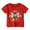 Red, variant on PMVFHDE Easter Kids Tee Funny Holiday Shirt Summer Short Sleeve Crewneck Top For Girls Grey,3-4 Years