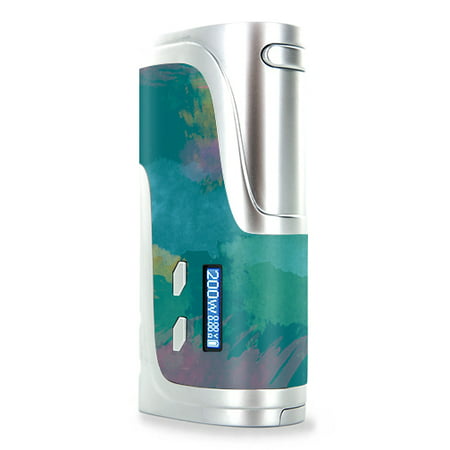 Skin Decal Wrap for Wismec Reuleaux RX200 mod sticker vape Watercolor (Best Tank For Rx200)