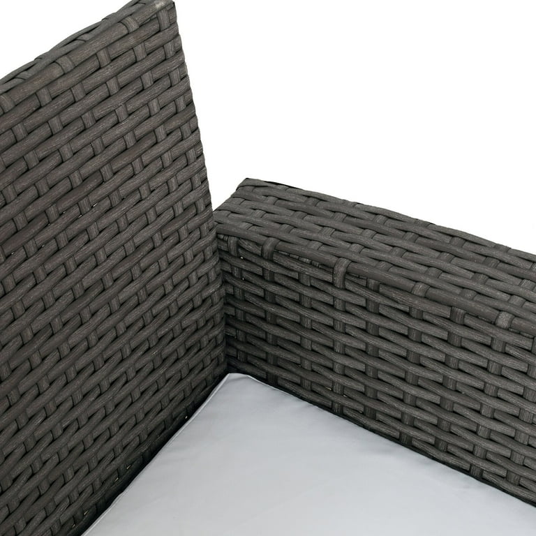 Alfonso 4 Piece Rattan Sofa Seating Group with Cushions 17