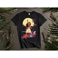 thumbnail image 1 of Disney Princess Moana Heart Of Te Black T-Shirt All size S-3XL, 1 of 4