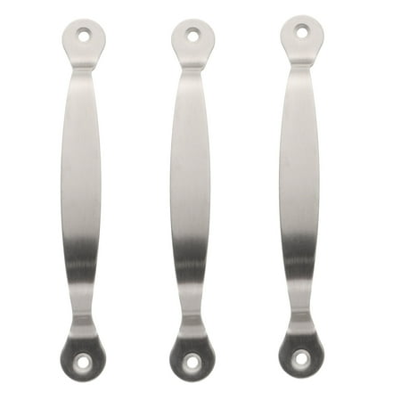 

NUOLUX 1 Set 3Pcs Stainless Steel Cutting Board Handles Chopping Board Handles