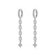 thumbnail image 1 of Elegant Zircon Dangle Earrings Fashion Wedding Drop Earrings Birthday Gift, 1 of 5