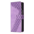 thumbnail image 3 of Mantto Wallet Case For Samsung Galaxy Z Fold 3,Luxury Leather Magnetic Flip Card Slots Stand 360 Protection Shockproof Soft TPU Cover with Detachable Wrist Strap.For Samsung Galaxy Z Fold 3,Purple, 3 of 5