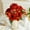 Red, variant on 5 Branches Philippos Rose Bouquet Simulated Silk Flower Rose Arrangement for Table, Home Decor, Wedding, and Bridal Bouquet