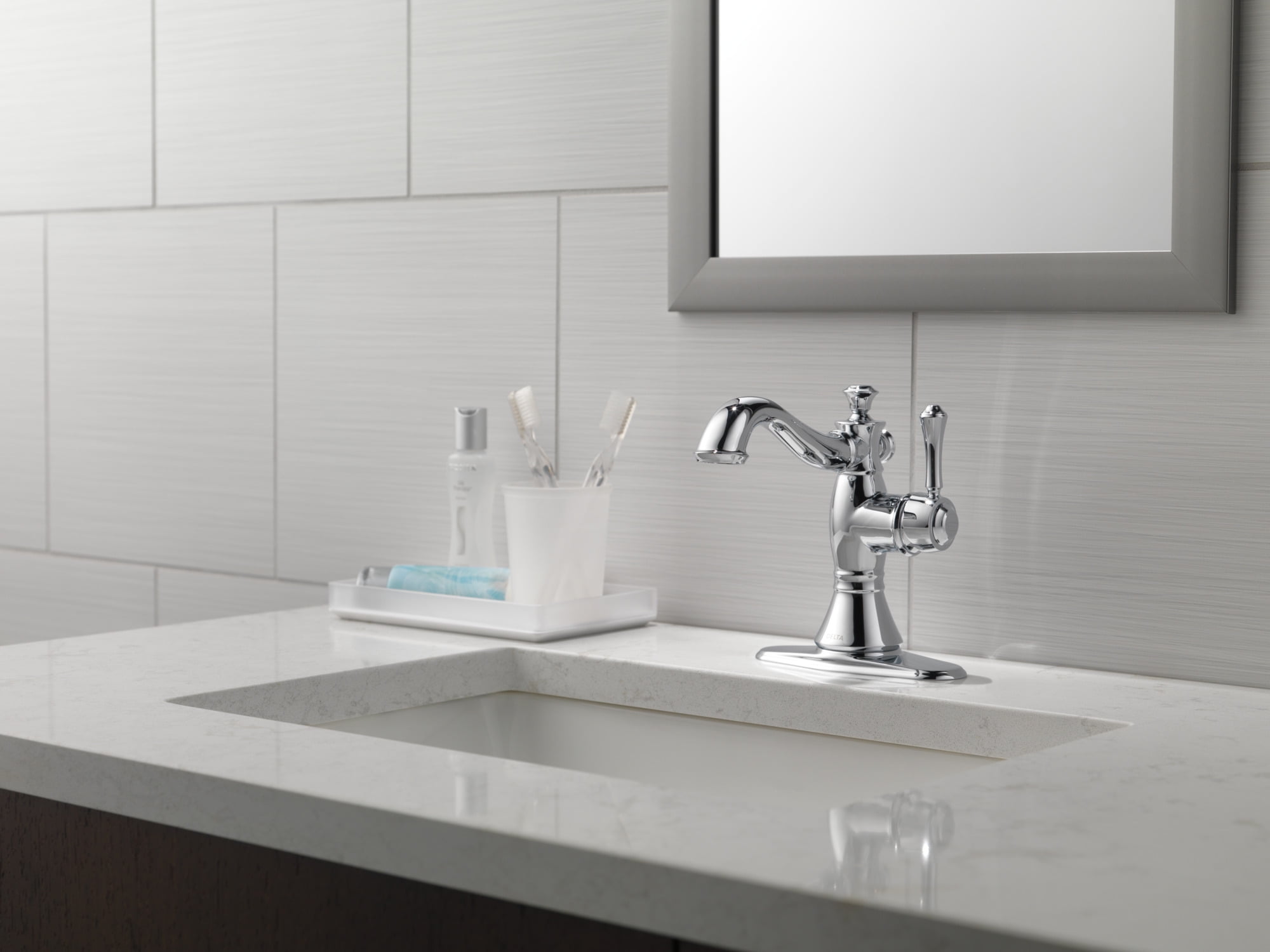 Delta Faucet Cassidy™ Single Handle Bathroom Faucet