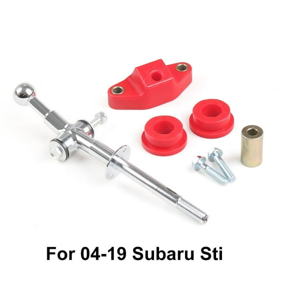 Stainless Steel Short Shifter with Bushings for Subaru WRX Impreza STI 04  6 Speed