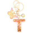 thumbnail image 2 of Letter Keychain,26 Letters A-Z Decorative Letter Keychain,Name Keychain for Women Girls Men Teenager Gift, 2 of 2