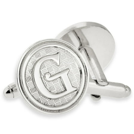 PinMart's Letter G Cufflink Set