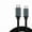 Cable Length:1m,Color:Lead ash net, variant on Fast Charging Type C To Micro USB Cable with 480Mbps Data Transfer And 2.4A Power Delivery Braided Design For Devices