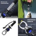 thumbnail image 2 of CEORPER Fishing Lip Grabber with Scale Metal Steel Fish Grabber Controller Clamps Fish Hook Catcher Remover Enduring, 2 of 10