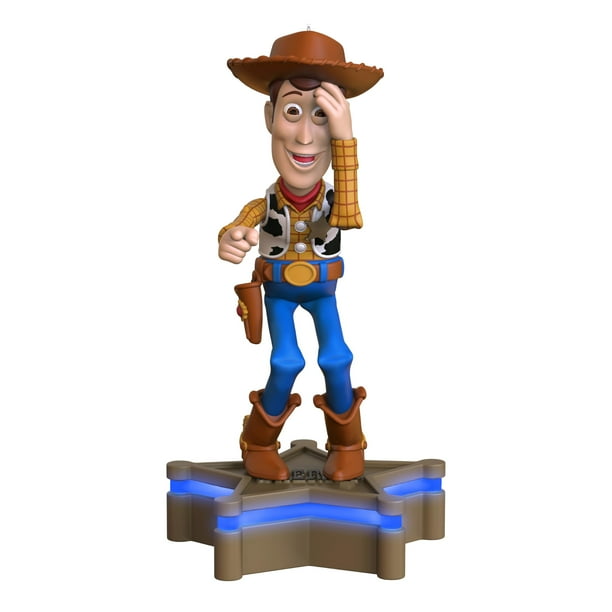 Hallmark Keepsake Adorno Navideño 2025 Disney/Pixar Toy Story Collection Sheriff Woody Con Luz Y Sonido Regalos Para Fanáticos De Disney