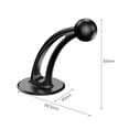 thumbnail image 5 of Rotating Dashboard Phone Holder With 17mm Balls Head, Adhesive Car Mount For All Smartphones & Navigation, 5 of 11