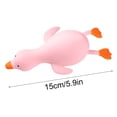 thumbnail image 2 of Diceymbol Lying Duck Slow Rebound Squeeze, Soft Resilient Stress Relief & Calming Comfort, Cute Animal Design for Office & Home Daily Relaxation and Desk Decor, 5.9 Inch, 2 of 4