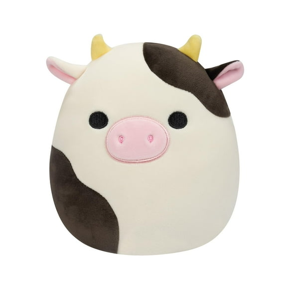 Squishmallows 7.5-Inch Connor The Black and White Cow Plush - Super Soft Collectible Toy for Kids, Perfect for Squishmallows Collection, Great Gift Idea