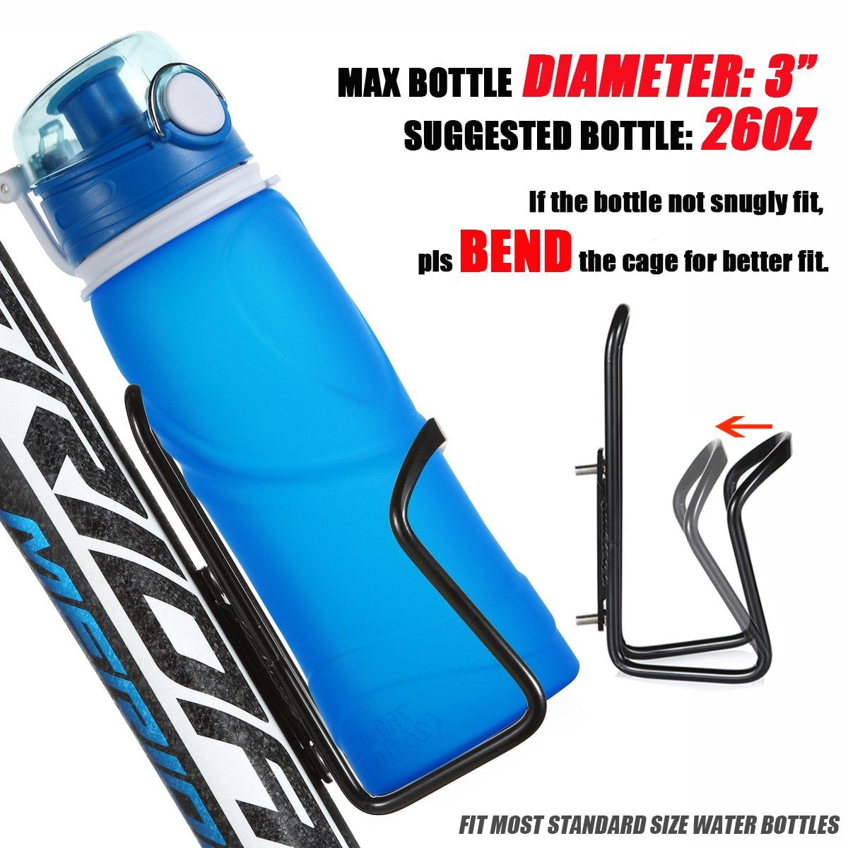 ushake water bottle cages
