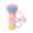 Pink, variant on Heart Wand Shaped Refillable Perfumes Sprays Bottle Keychain for Purse and Bag Portable Atomizer Accessory