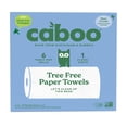 thumbnail image 2 of Toallas de papel Caboo 6 rollos ecológicas sin árboles 2 capas, 2 of 9