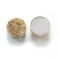thumbnail image 2 of EOEMY 30Pcs Random Druzy Flatback Resin Cabochons Round Bumpy Rhinestones Findings 8mm, 2 of 2