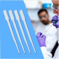 thumbnail image 4 of 50 pipetas de transferencia desechables de plástico, cuentagotas de gradiente calibrado de plástico de 3 ml para transferencia de brillo de labios, experimentos de laboratorio de ciencias de aceites esenciales JM, 4 of 5