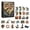 Advent Calendar-D, variant on 24 Days Zen Garden Advent Calendar 2026, Xmas Countdown Calendar Blind Box, Surprise Each Day Christmas Gifts Box for Oriental Garden Plant lovers Boys and Girls, 2D Christmas Decorations for Tree
