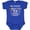 Royal Blue, variant on Inktastic My Daddy Graduated and I'm Super Proud Boys or Girls Baby Bodysuit