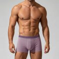 thumbnail image 2 of Mens Boxer Briefs Seamless Mid Rise Breathable Underwear for Men, 2 of 4