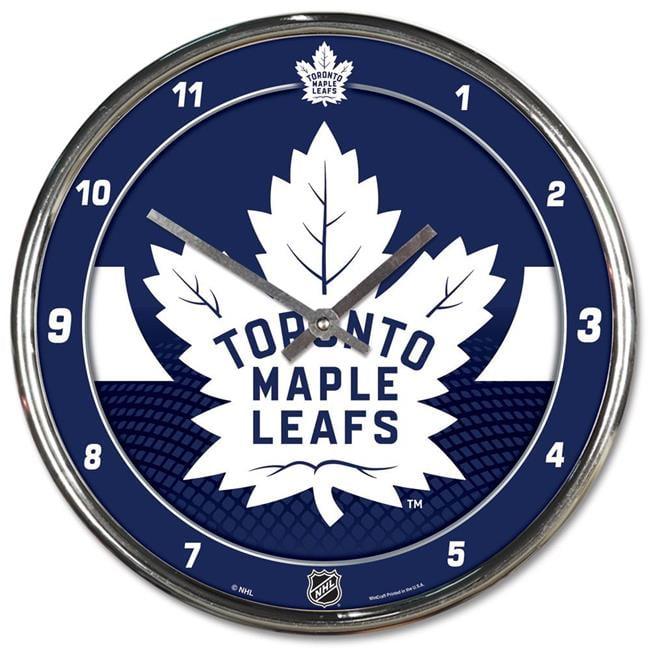 Sport Team Logo Toronto Maple Leafs Round Wall Clock 