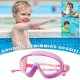 thumbnail image 5 of Gafas de natación impermeables HD antiempaña Soft Comfort para entrenamiento en piscina, 5 of 6