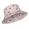 thumbnail image 2 of Kdxio Reflective Bucket Hat - Cute Cartoon Panda Print Bucket Hat for Men,Women, 2 of 9