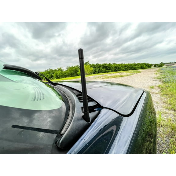 7" inch Short Black Rubber Antenna Mast Power Radio AMFM for GMC SIERRA 1999-2005 New