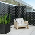 thumbnail image 6 of Veradek Outdoor Privacy Screen 3-Panel Set w/ Stand - (Quadra), 6 of 10