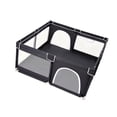 thumbnail image 1 of Parque infantil para bebés y niños, centro de actividades resistente, cerca para niños, patio de juegos suave para bebés, interior y exterior, para el Negro 120cm, 1 of 9