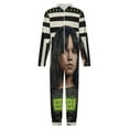 thumbnail image 4 of Beetlejuice Beetlejuice One Piece Pajama Hooded Union Suit PJs Sleepwear, 4 of 7