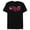 Black, variant on Disney Mickey & Minnie Valentine's Day Family Trip 2026 Logo - Short Sleeve Blended T-Shirt for Adults - Customized-Ocean Blue